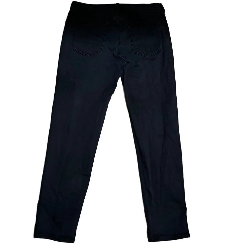 Banana Republic Slim Traveler Pants Navy Blue 32x30 Stretch